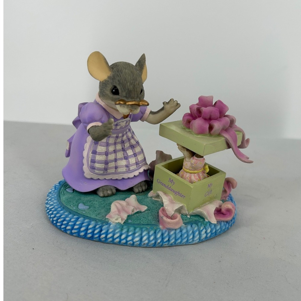 Charming Tails My Granddaughter My‎ Gift Mouse Figurine 2008 Fitz and Floyd